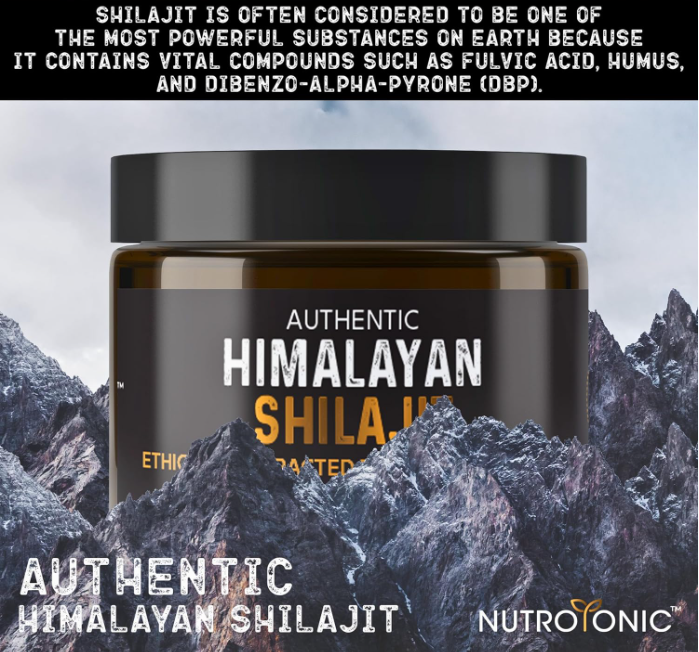 SHILAJIT ORIGINAL HIMALAYA 80G ® + Guía para maximizar Resulatados!