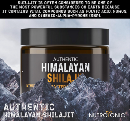 SHILAJIT ORIGINAL HIMALAYA 80G ® + Guía para maximizar Resulatados!