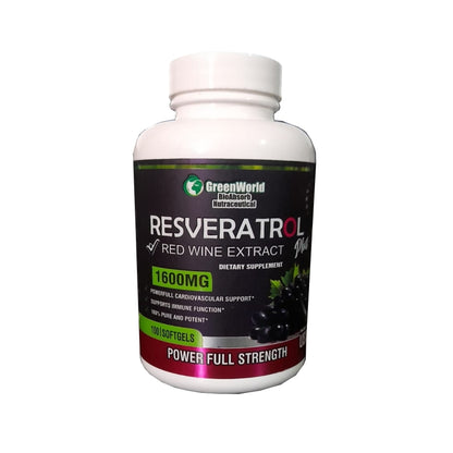 RESVERATROL 1600mg: ® El Secreto Antiedad que Tu Cuerpo Necesita