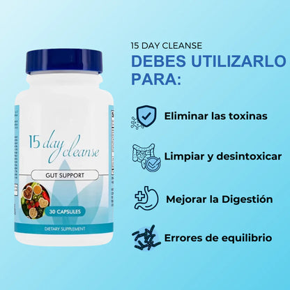 15 Day Cleanse de by Mila MI Amor.® + Guía de Uso Gratis!