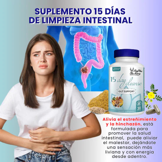 15 Day Cleanse de by Mila MI Amor.® + Guía de Uso Gratis!